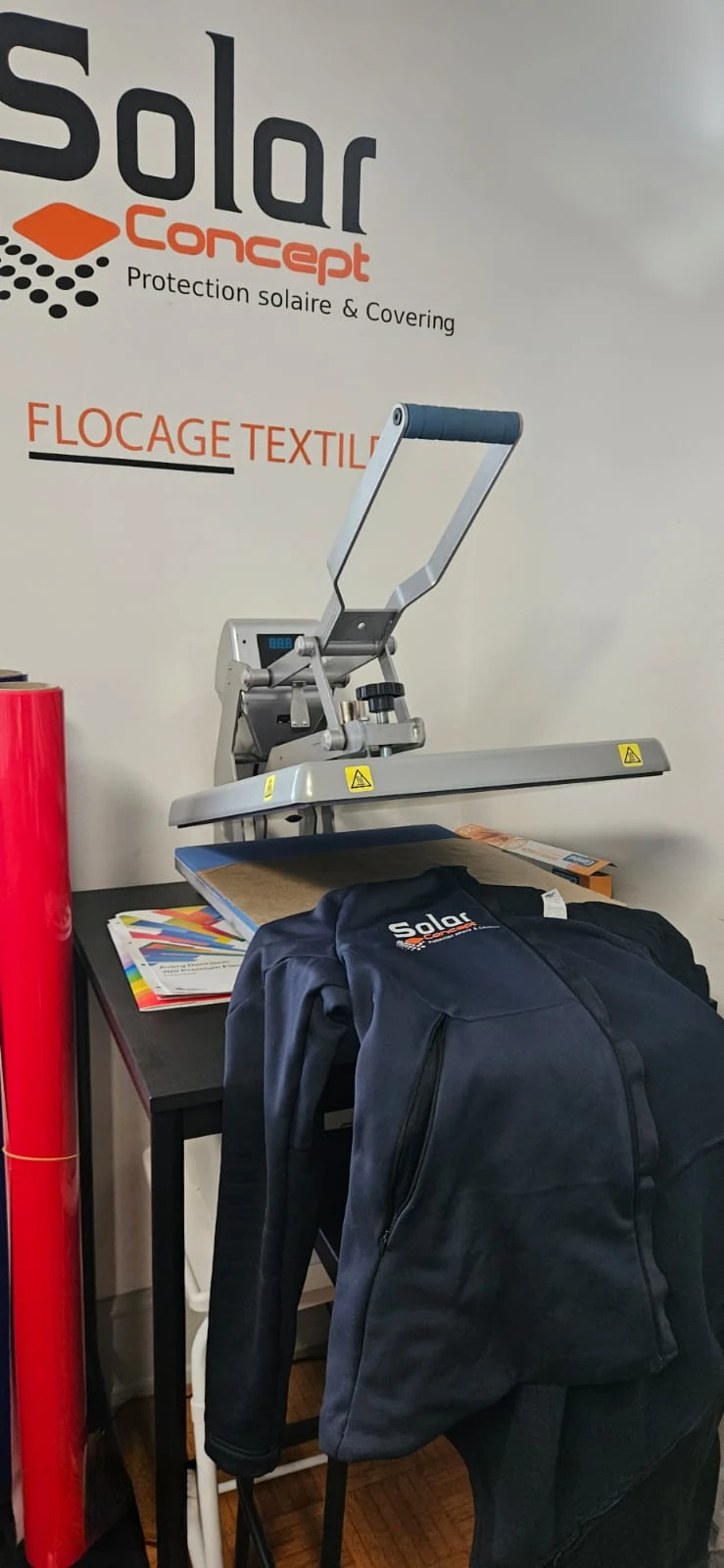 Flocage textile