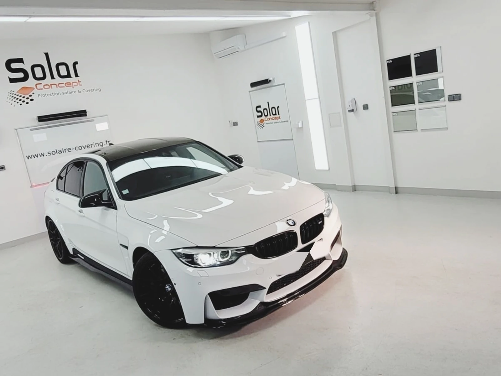 BMW M3 BLANCHE