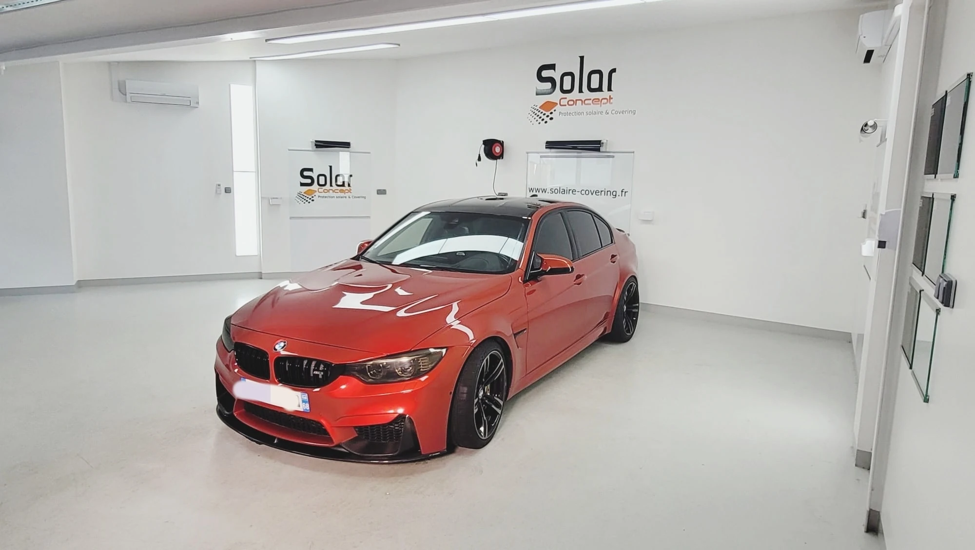 BMW M3 ROUGE