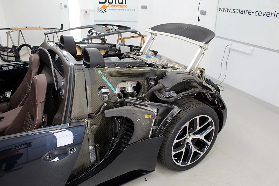 BUGATTI VEYRON ROADSTER GRAND SPORT VITESSE — photo 21