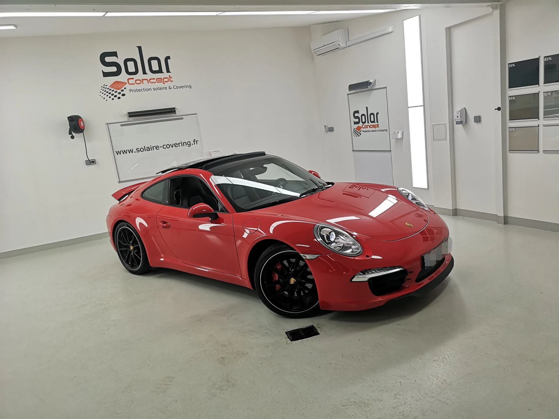 PORSCHE 911 CARERRA S ROUGE — photo 3